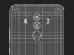 e3d - huawei mate 10 pro titanium grey 3D Model