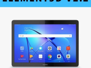 e3d - huawei mediapad t3 100 3D-Modell