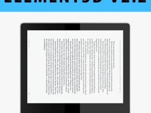 e3d - new amazon kindle oasis 2017 3D Model