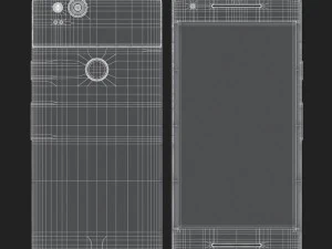 e3d - google pixel 2 just black 3D Model