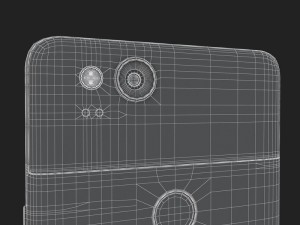 e3d - google pixel 2 just black Modelo 3D