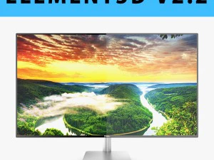 e3d - monitor ultra tipis Dell 27 model s2718d Model 3D