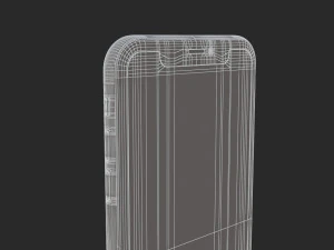 e3d - iphone xr black 3D Model