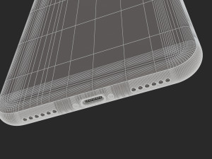 e3d - iphone xr black Modèle 3D