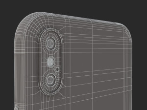 e3d - iphone xs space gray model Modello 3D
