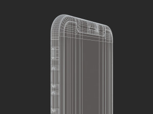 e3d - iphone xs max space gray model Modèle 3D