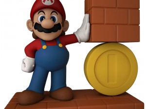 mario bros 3D 모델