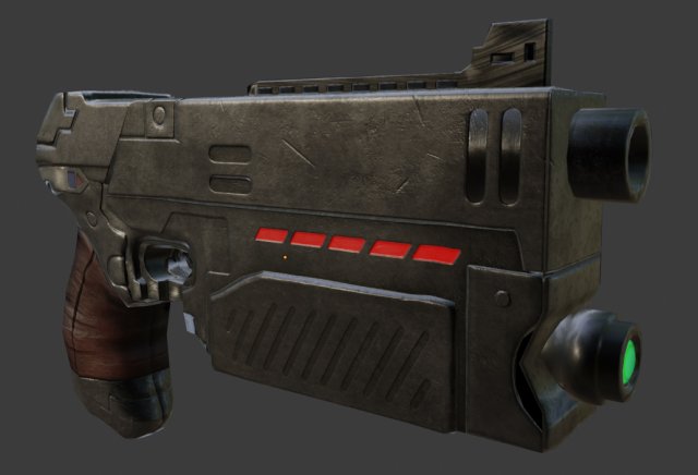 judge dredd - low poly 3D Модель .c4d .max .obj .3ds .fbx .stl .blend 