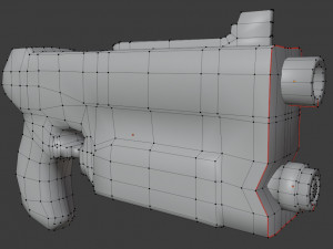 judge dredd - low poly 3D Модель