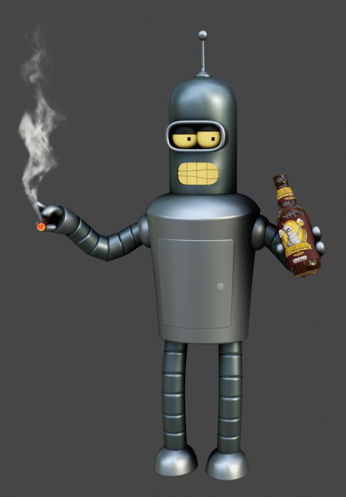Bender 3d model on sale
