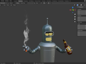 bender bending rodrguez Modelo 3D