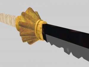 zaraki kenpachis zanpakuto bleach Modelo 3D