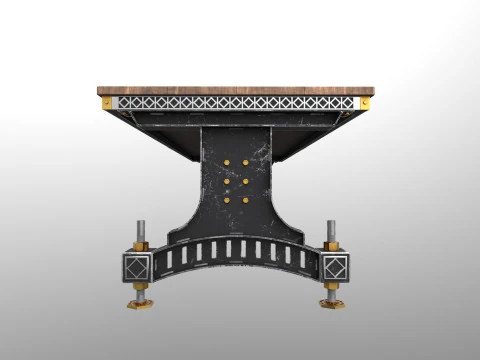 Bridge table offis 3D Model