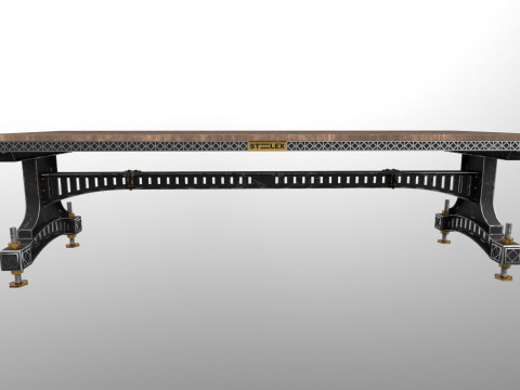 Bridge table offis Modelo 3D