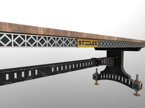 Bridge table offis 3D Model