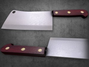 hq knifes pack Model 3D