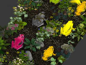 frog pack vr 3D Model