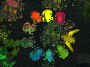 frog pack vr Modello 3D