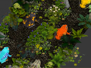 frog pack vr Modello 3D