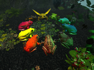 frog pack vr Modello 3D