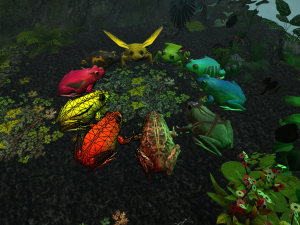 frog pack vr Modello 3D