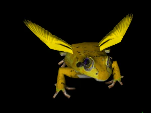 frog pack vr 3D Model