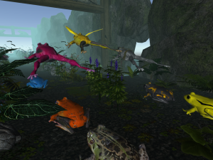 frog pack vr Modello 3D