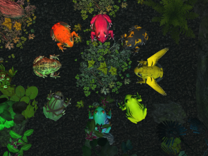 frog pack vr Modello 3D