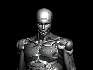 scifi robot Modelo 3D