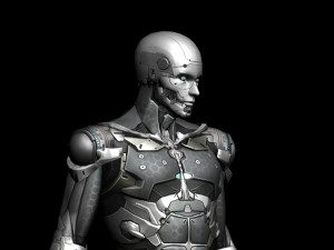 scifi robot 3D Model