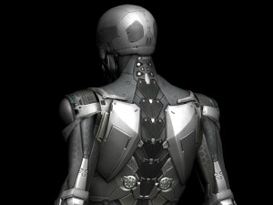 scifi robot 3D Model