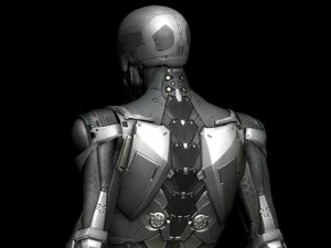 scifi robot 3D Model