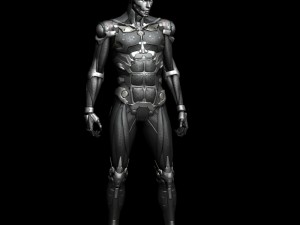 scifi robot 3D Model