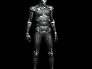 scifi robot 3D Model
