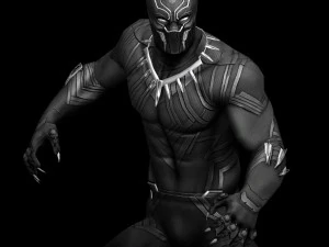 black panther 3D Model