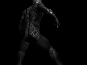 black panther Modèle 3D