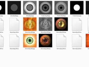 super practical eyeball collection CG Textures