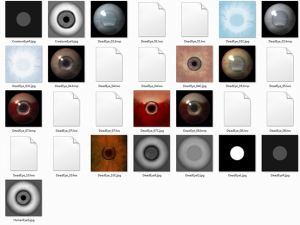super practical eyeball collection CG Textures