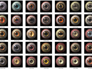 super practical eyeball collection CG Textures