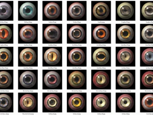 super practical eyeball collection CG Textures