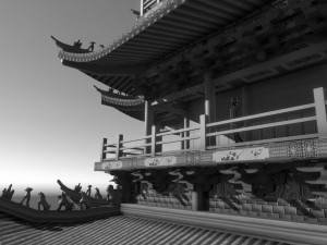 ancient tower Model 3D