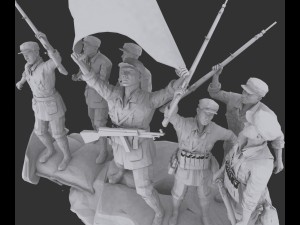 red army pack 3D Model