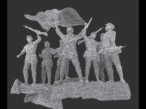 red army pack 3D Model