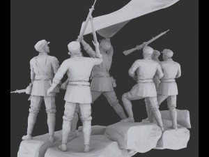 red army pack 3D Model