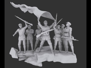 red army pack 3D Model