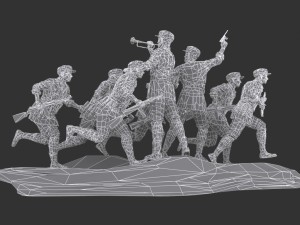 red army pack 3D Model