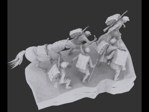 red army pack 3D Model