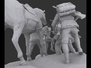 red army pack 3D Model