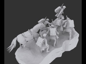 red army pack 3D Model