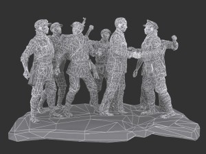 red army pack 3D Model